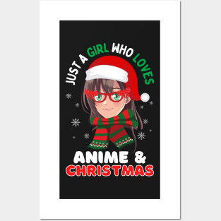 Just a girl who loves anime and Christmas Posters and Art